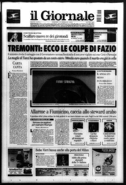 Il giornale : quotidiano del mattino